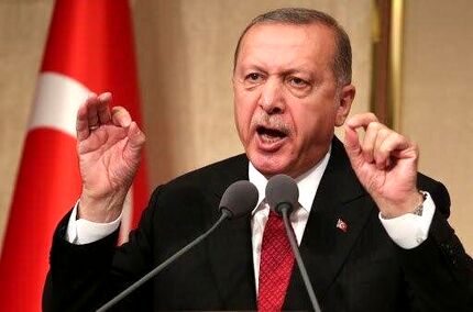اردوغان: آمریکا در کنار تروریسم و تروریست‌ها قرار دارد