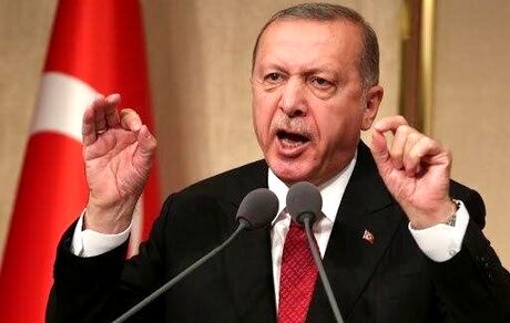 اردوغان: آمریکا در کنار تروریسم و تروریست‌ها قرار دارد