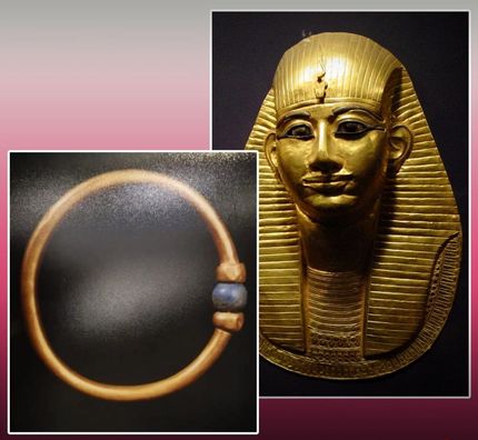 دستگیری یک کارمند و سه همدست بدلیل سرقت دستبند طلای ۳۰۰۰ ساله از موزه مصر