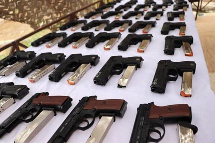 انهدام یک باند سازمان‌یافته قاچاق سلاح و مهمات تروریستی در مرز میرجاوه 