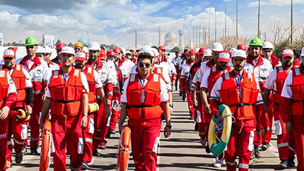 افزایش تعداد داوطلبان هلال احمر به ۵ میلیون نفر تا پایان سال