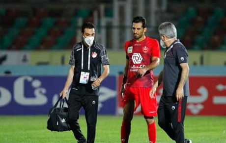 مصدومیت طولانی‌مدت هافبک پرسپولیس قطعی شد/ خطر بزرگ دوری از جام جهانی در کمین امیری