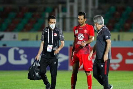 مصدومیت طولانی‌مدت هافبک پرسپولیس قطعی شد/ خطر بزرگ دوری از جام جهانی در کمین امیری