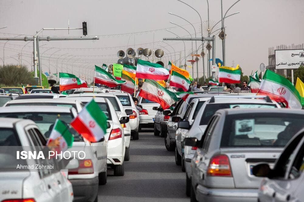 جشن پیروزی طرفداران سیدابراهیم رئیسی در قم، تهران و مشهد