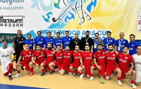 صعود تیم ملی هاکی سالنی ایران به فینال رقابتهای قهرمانی آسیا