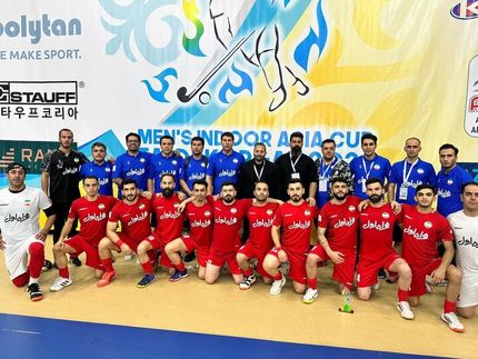 صعود تیم ملی هاکی سالنی ایران به فینال رقابتهای قهرمانی آسیا