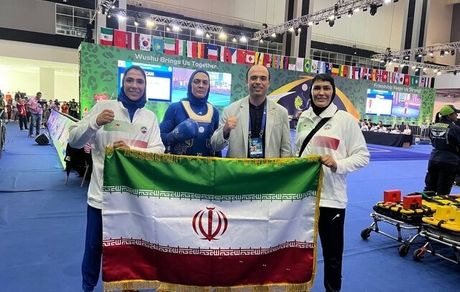 ۳ طلای بانوان ووشوی ایران در قهرمانی جهان