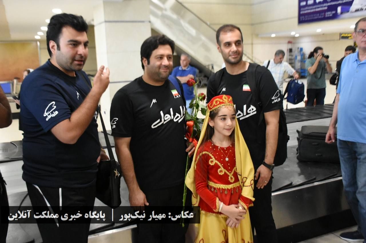 ورود تیم ملی والیبال به ارومیه