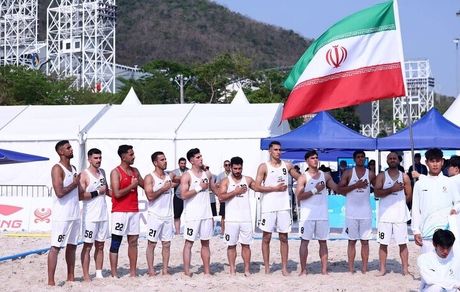 شروع تیم ملی هندبال ساحلی ایران در بازی‌های آسیایی ساحلی با برد برابر فیلیپین