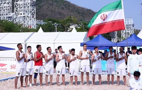 شروع تیم ملی هندبال ساحلی ایران در بازی‌های آسیایی ساحلی با برد برابر فیلیپین
