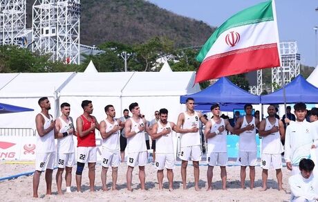 شروع تیم ملی هندبال ساحلی ایران در بازی‌های آسیایی ساحلی با برد برابر فیلیپین