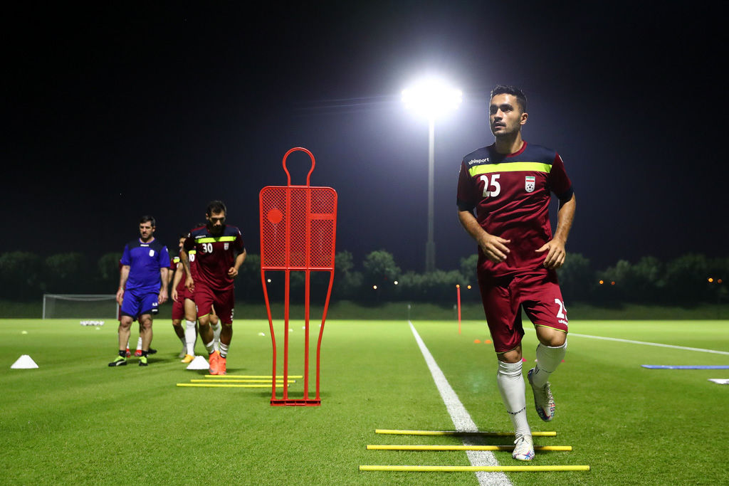 تیم ملی، اولین تمرین خود را در قطر برگزار کرد