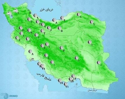 آغاز بارش برف در شمال‌غرب کشور با ورود سامانه بارشی جدید