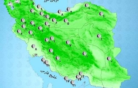 آغاز بارش برف در شمال‌غرب کشور با ورود سامانه بارشی جدید