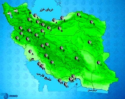 آغاز بارش برف در شمال‌غرب کشور با ورود سامانه بارشی جدید