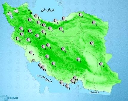 آغاز بارش برف در شمال‌غرب کشور با ورود سامانه بارشی جدید
