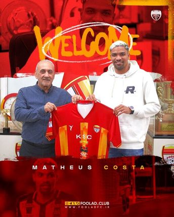 فولاد خوزستان یک مهاجم برزیلی گرفت