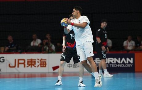 ادامه ناکامی تیم ملی هندبال در بازی‌های آسیایی