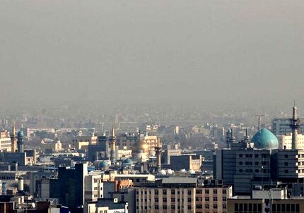 تداوم آلودگی هوای مشهد برای نهمین روز متوالی