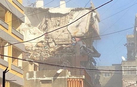 حمله شدید ارتش رژیم صهیونیستی به ضاحیه بیروت 