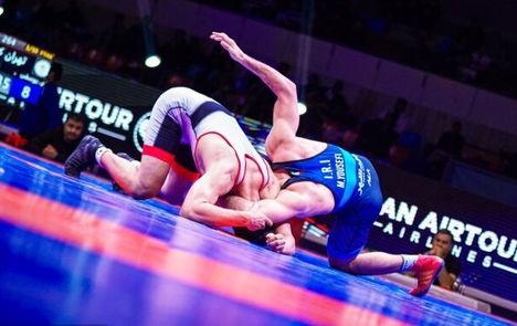 اخراج کشتی گیر وزن ۷۹ کیلوگرم تیم ملی کشتی آزاد از اردو