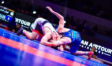 اخراج کشتی گیر وزن ۷۹ کیلوگرم تیم ملی کشتی آزاد از اردو