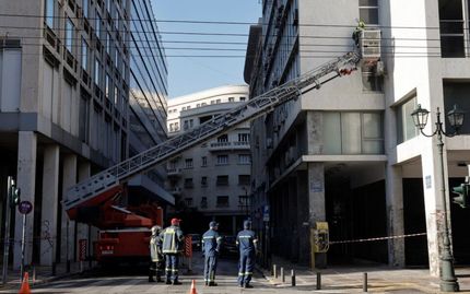 انفجار در اطراف وزارت کار یونان تلفات نداشت