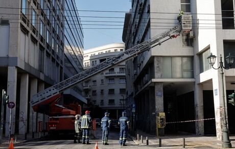 انفجار در اطراف وزارت کار یونان تلفات نداشت
