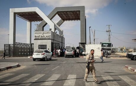مصر گذرگاه رفح را با بتن مسدود کرد