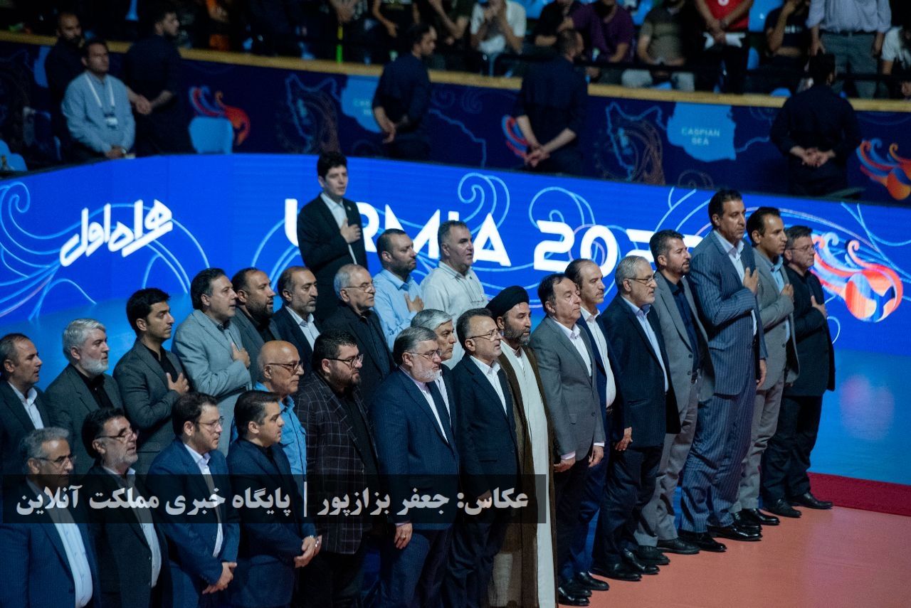 فینال و مراسم اختتامیه والیبال قهرمانی مردان آسیا در ارومیه / تصاویر