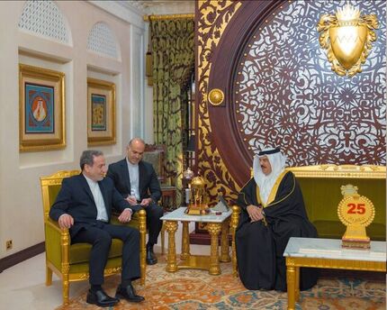 دیدار عراقچی با پادشاه بحرین