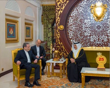 دیدار عراقچی با پادشاه بحرین
