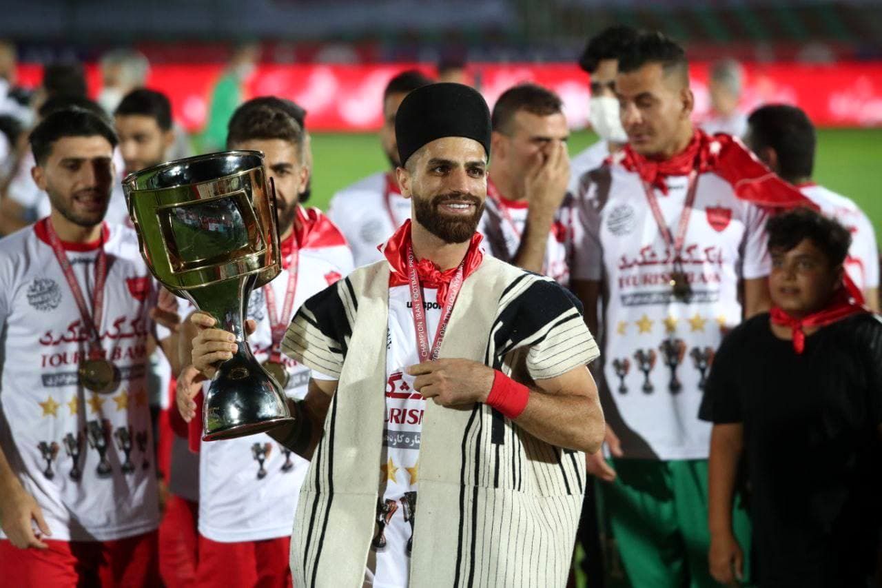 جشن پنجمین قهرمانی متوالی پرسپولیس در لیگ برتر