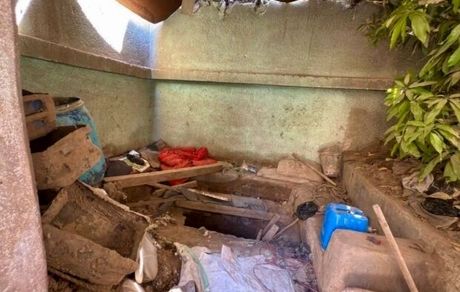 کشف یک چاله و تونل مخفی در زیر یکی از ساختمان‌های دولتی کشور مصر