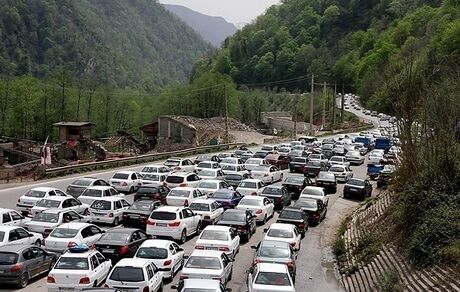 جاده چالوس یک طرفه شد