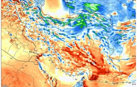 آغاز روند کاهش نسبی دما در نوار شمالی کشور از فردا