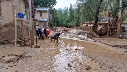 خسارت بارندگی شدید و سیل به ۴۸ واحد مسکونی روستای مورستان خلخال