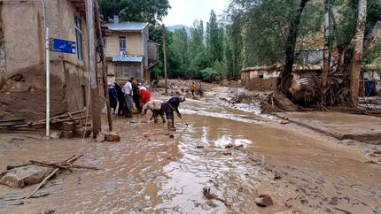 خسارت بارندگی شدید و سیل به ۴۸ واحد مسکونی روستای مورستان خلخال