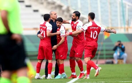 برد سخت پرسپولیس مقابل هوادار قبل دربی