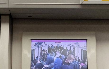واکنش شرکت مترو تهران به پخش تصاویر بخش بانوان در سایر واگن ها