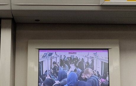 واکنش شرکت مترو تهران به پخش تصاویر بخش بانوان در سایر واگن ها