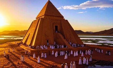 بزرگترین هرم جهان در مصر نه، در سودان است