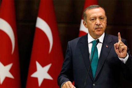 اردوغان: ۴۸۰ تروریست در سوریه و عراق کشته شدند
