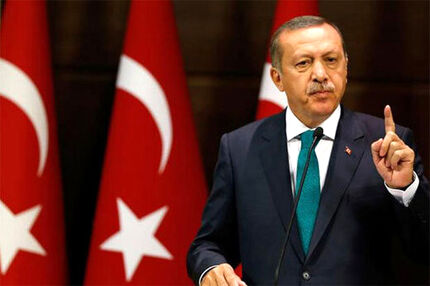 اردوغان: ۴۸۰ تروریست در سوریه و عراق کشته شدند