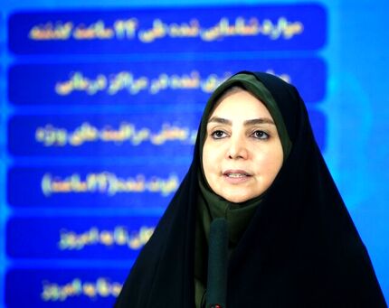  ۲۲۶۲ ابتلا و ۱۴۲ فوتی جدید کرونا در کشور/ ۳۳۱۹ بیمار در وضعیت شدید بیماری