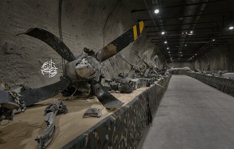 هوافضای سپاه، تصاویر جدیدی از بقایای پهپادهای آمریکایی-صهیونی منتشر کرد