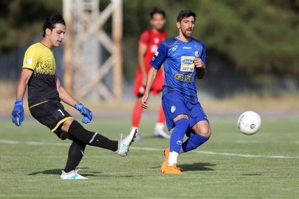 تساوی بدون گل استقلال مقابل تیم دسته یکی/ دو آبی‌پوش مصدوم شدند