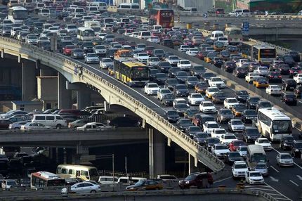 تهران در بدترین حالت ترافیکی است
