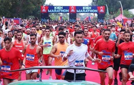 ماراتن جزیره کیش با ۵۲۰۰ شرکت کننده بدون موافقت فدراسیون برگزار شد