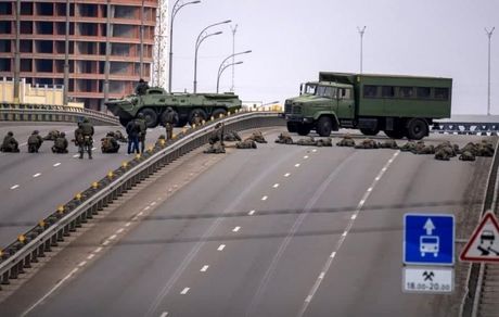 آغاز جنگ شهری در پایتخت اوکراین